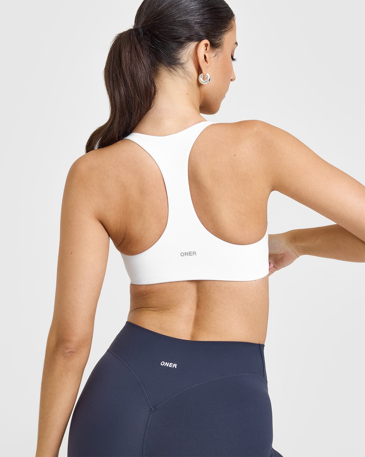 SoftMotion™ Bralette - Wireless Comfort Bra for Women | Breathable Seamless Yoga Bralette in White | Perfect for Yoga, Lounge & Everyday Wear