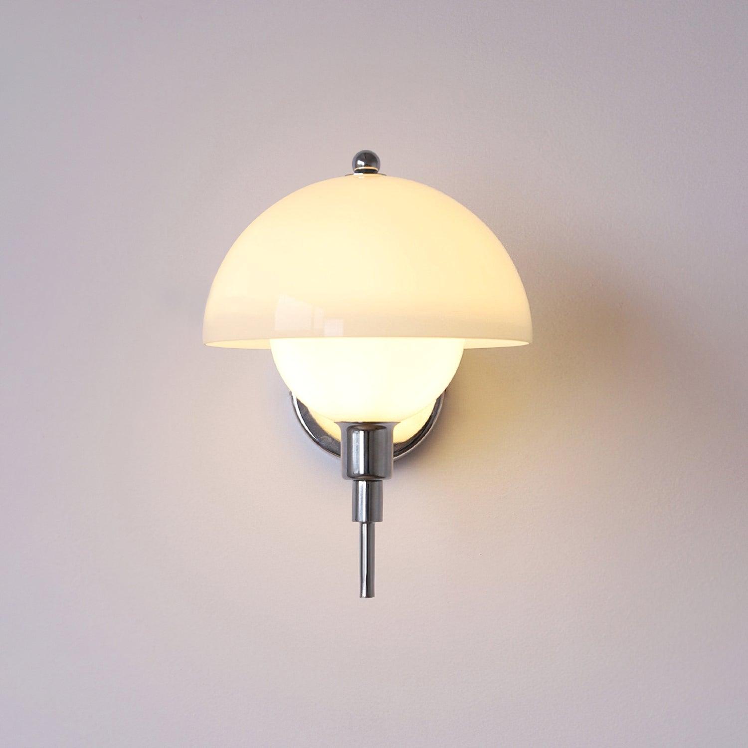 Bidle Modern Wall Light - Sleek LED Sconce for Bedroom, Living Room & Hallway - Energy Efficient Indoor Lighting Fixture (Black/White) - Perfect for Home Decor & Ambient Lighting