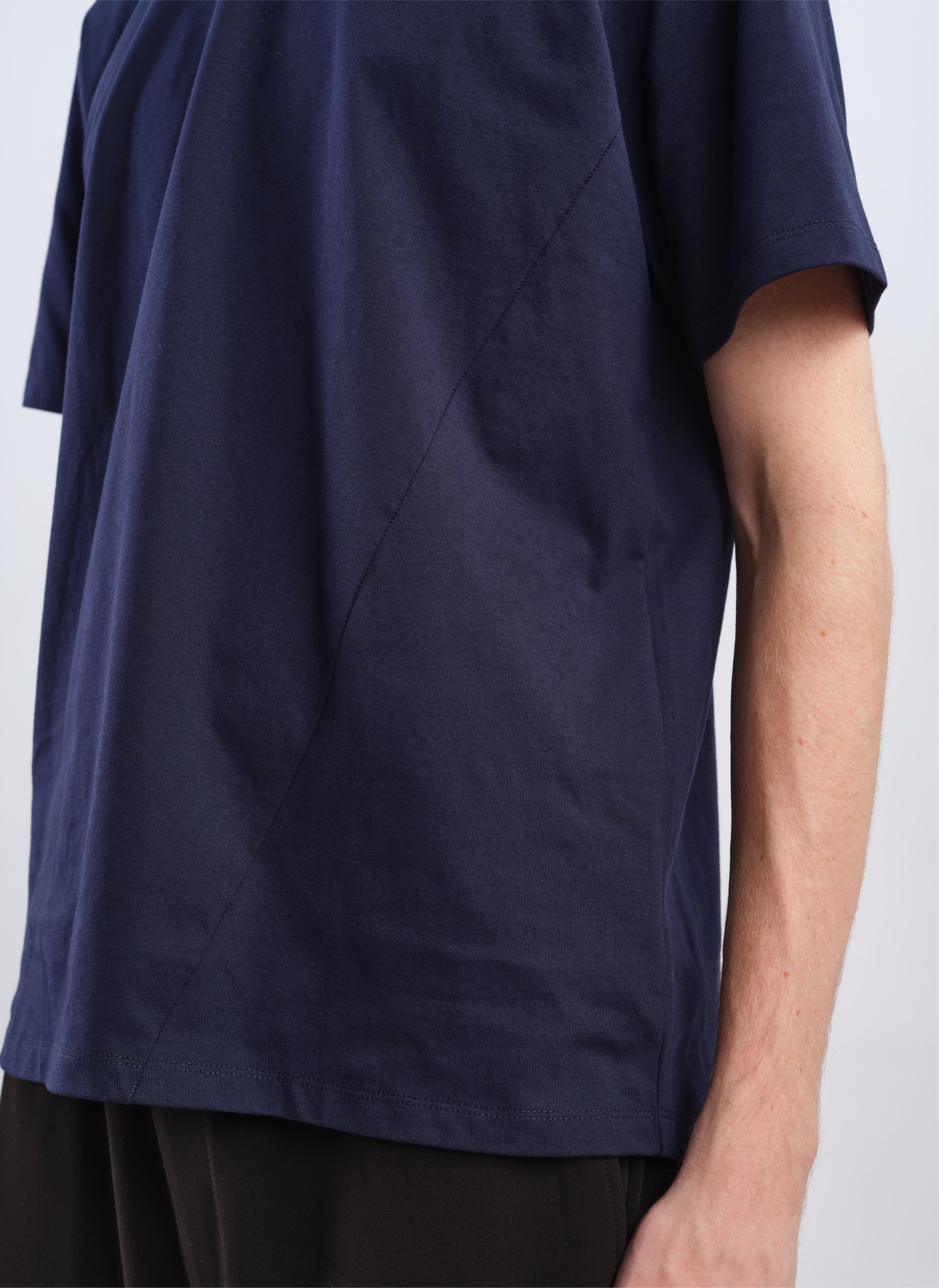 Premium Mercerized Cotton T-Shirt (T01) - Soft & Durable Men's Casual Wear for Everyday Comfort & Style