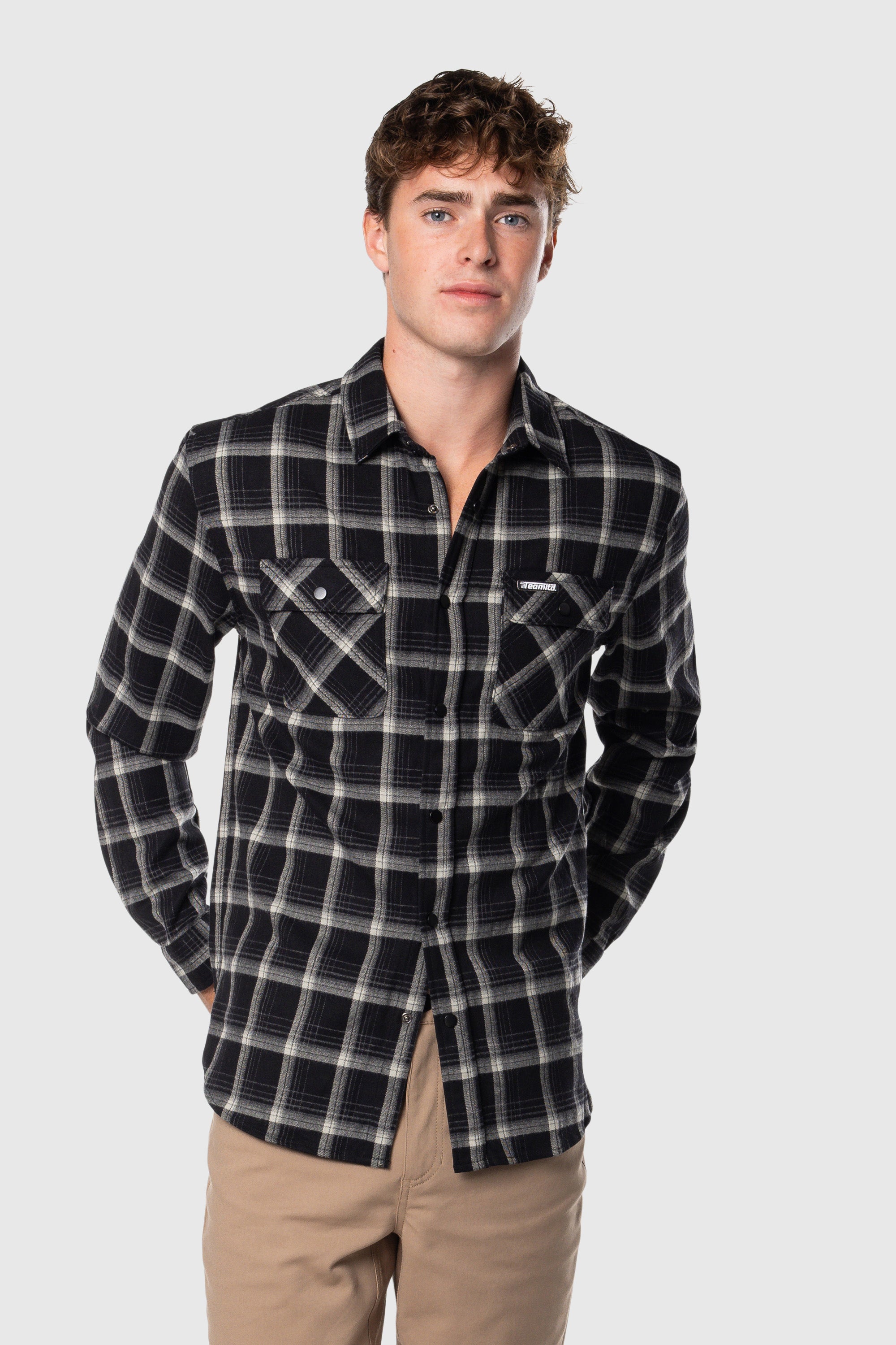 Premium Campfire Flannel Shirt for Men - Soft & Durable Outdoor Plaid Shirt - Perfect for Camping, Hiking & Fall Adventures