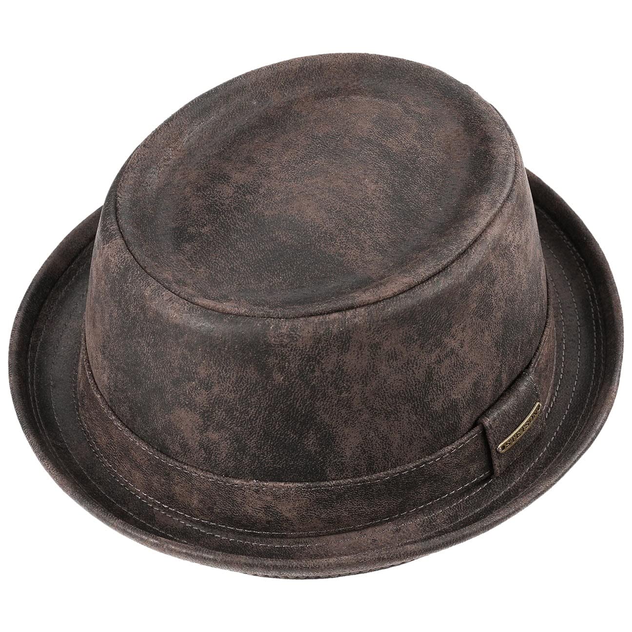 Stetson Pennsylvania Pigskin Leather Cowboy Hat for Men – Western Style, Durable & Comfortable – Perfect for Rodeo, Ranch Work, and Outdoor Adventures