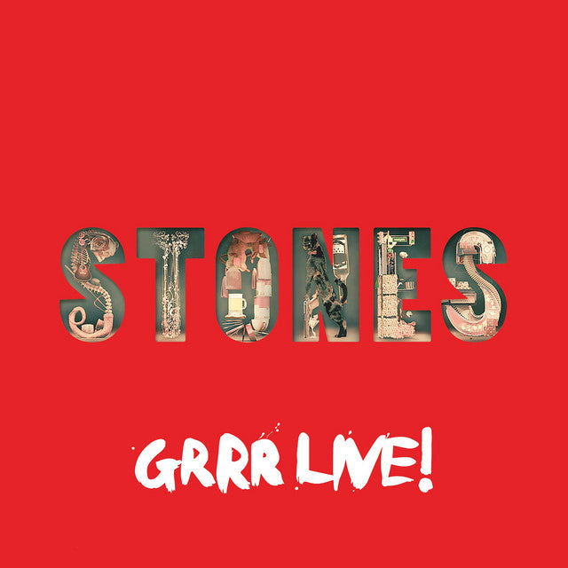 GRRR Live! [White 180g 3 LP Vinyl Record] - Limited Edition Collectible for Music Lovers & Audiophiles, Perfect for Home Listening, DJ Sets, and Gift Giving