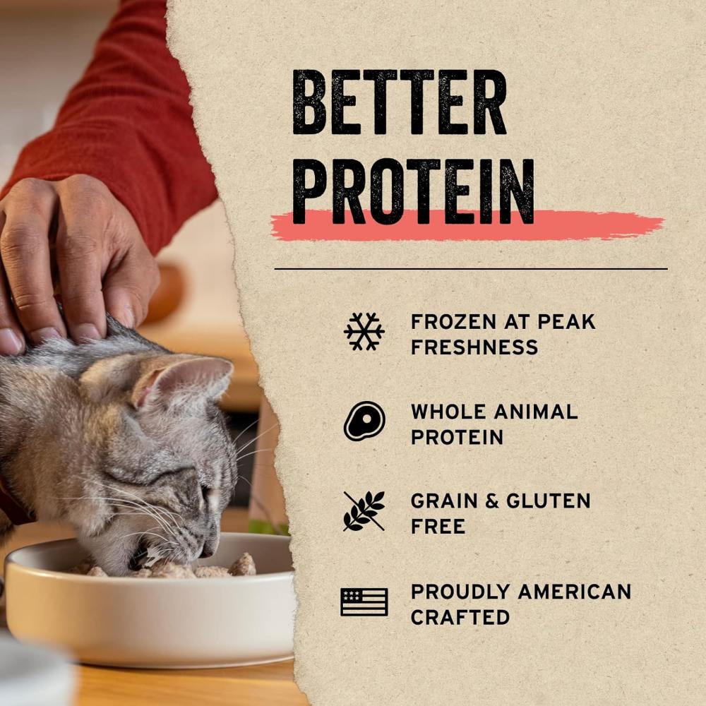 Freeze Dried Raw Turkey Entree Mini Nibs Cat Food - Grain-Free, High-Protein Natural Treats for Cats - Perfect for Training, Snacking & Travel