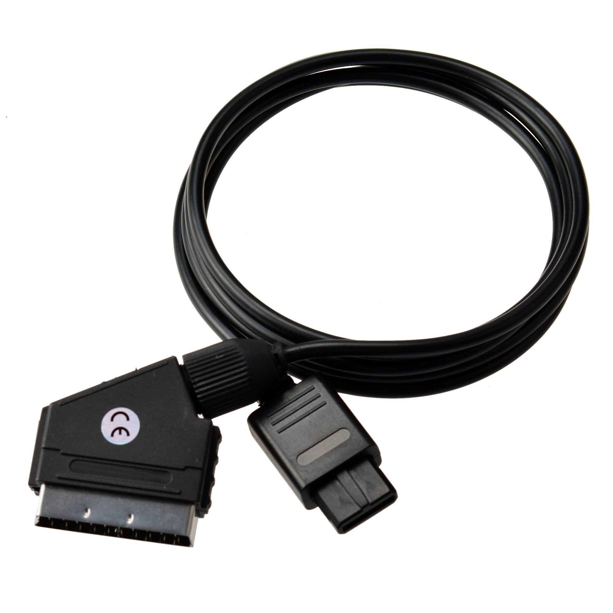 RGB SCART Cable for Gamecube, SNES, N64 - High-Quality AV Cable for Retro Gaming Consoles - Perfect for Classic Nintendo Gaming Setup