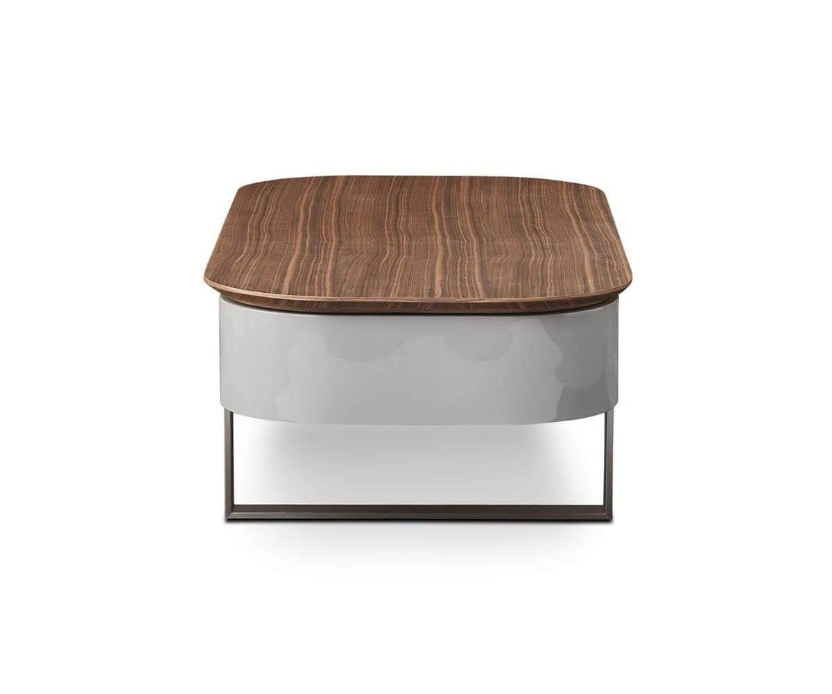 Lift Top Storage Coffee Table with Hidden Compartment - Modern Convertible Ottoman for Living Room, Home Office & Small Spaces