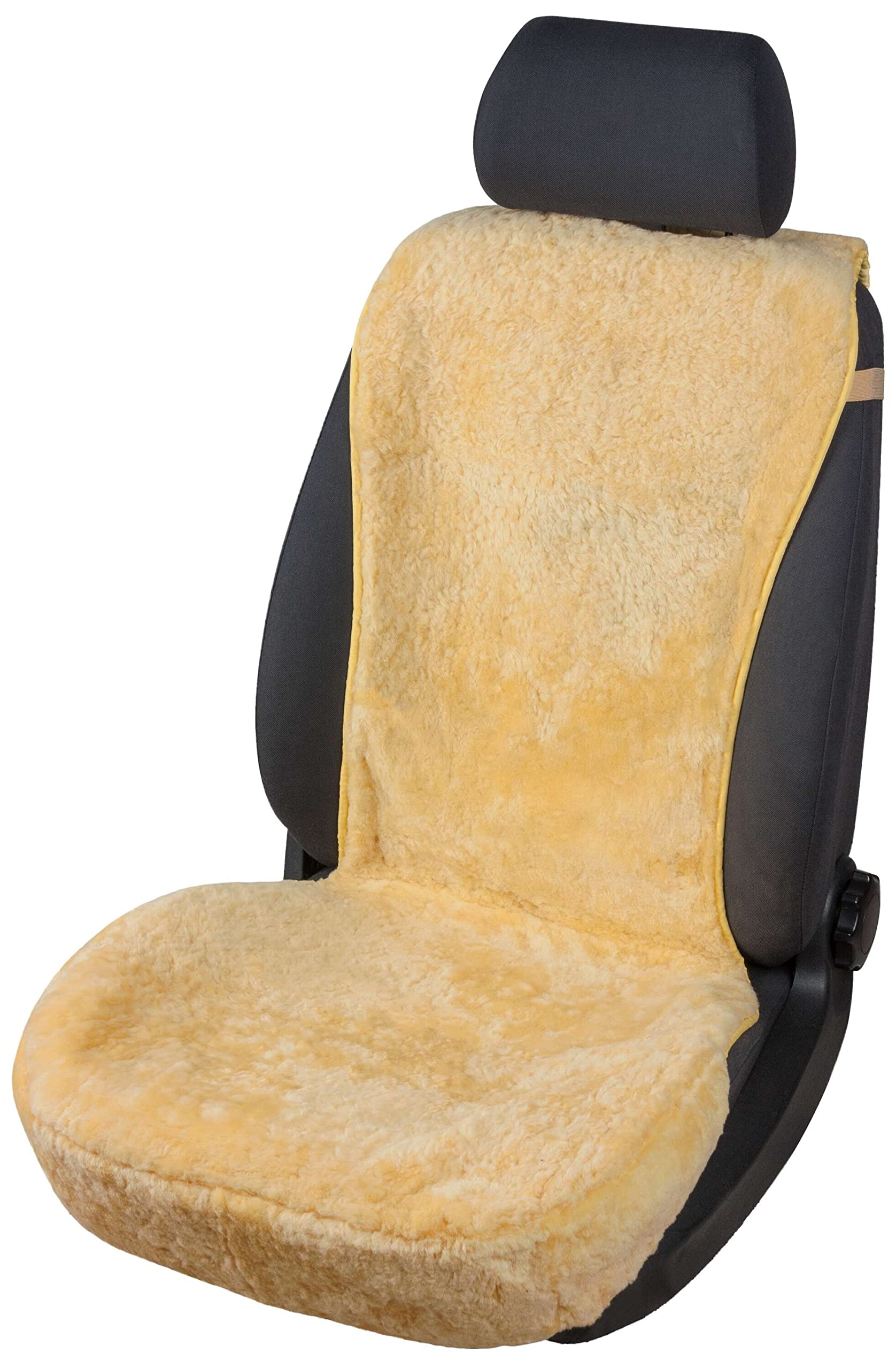 Premium Walser 20102 Universal Car Seat Cover - Beige | Waterproof & Non-Slip Protection | Perfect for Pets, Kids & Daily Commute