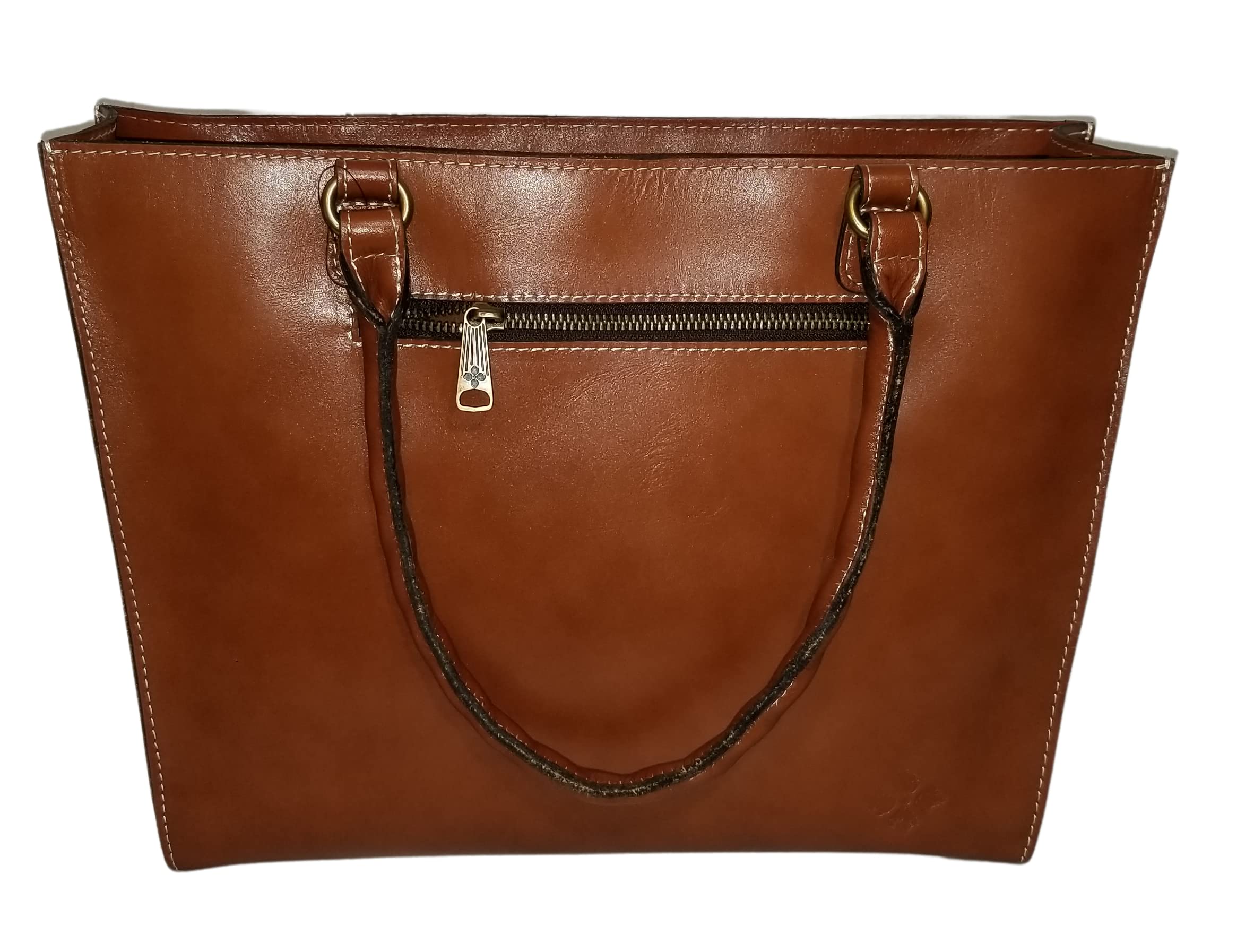 Patricia Nash Genuine Leather Tooled Zancana Tote Bag - Florence Collection - Stylish Women's Handbag for Work, Travel & Everyday Use