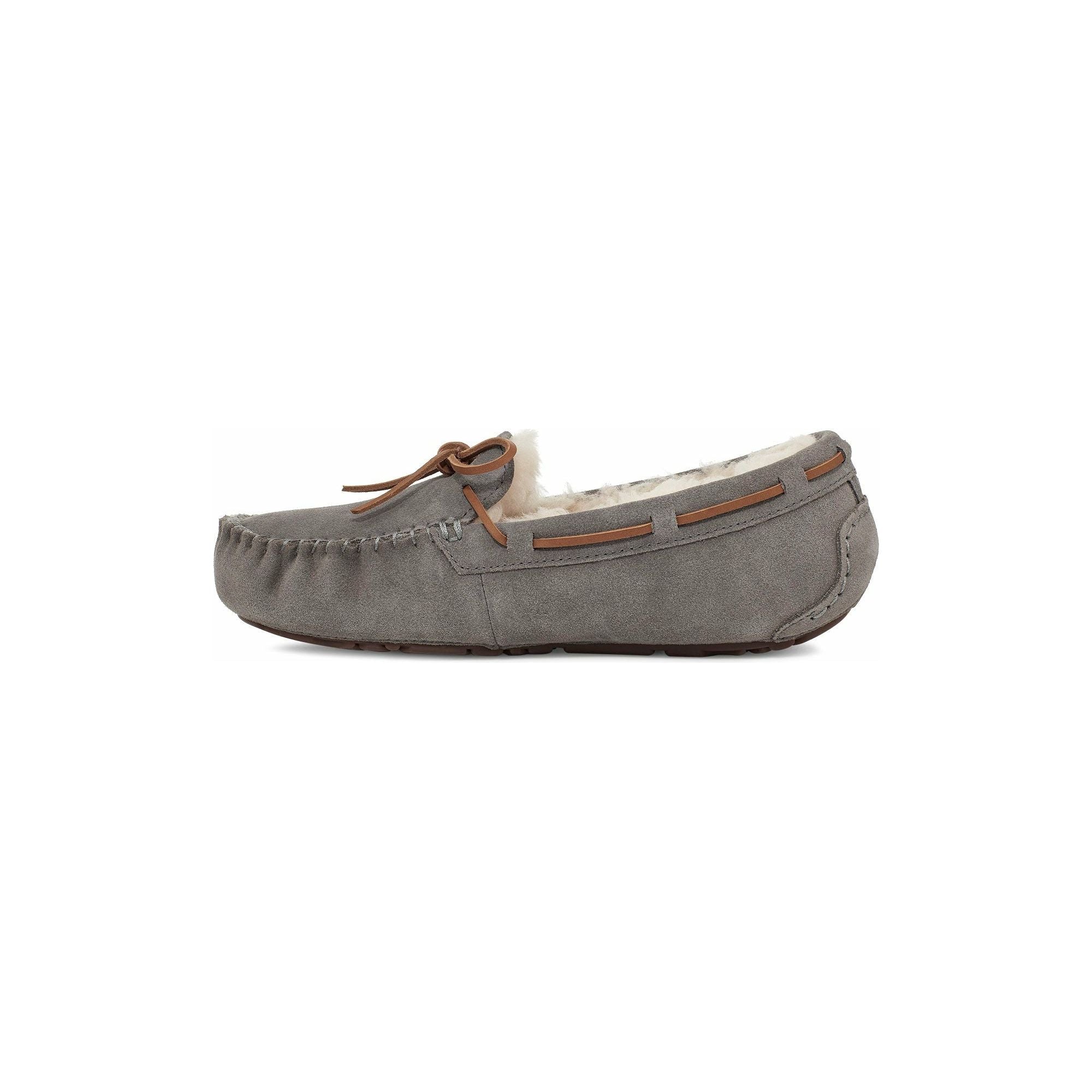 UGG Women's Dakota Slipper - Cozy Indoor/Outdoor House Shoes in Pewter Grey | Perfect for Winter Comfort, Lounging at Home & Quick Errands