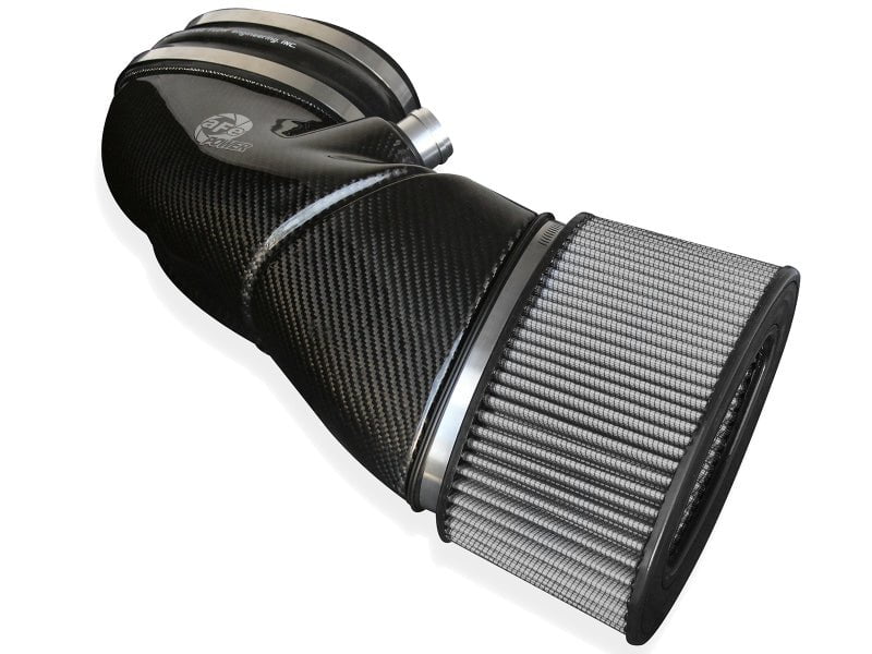 aFe MagnumFORCE Carbon Fiber Air Intake System Stage 2 Pro DRY S for 2008-2013 BMW M3 (E9X) V8 4.0L - High Performance Cold Air Intake Kit for Improved Horsepower & Acceleration - Perfect for Street Racing & Track Days