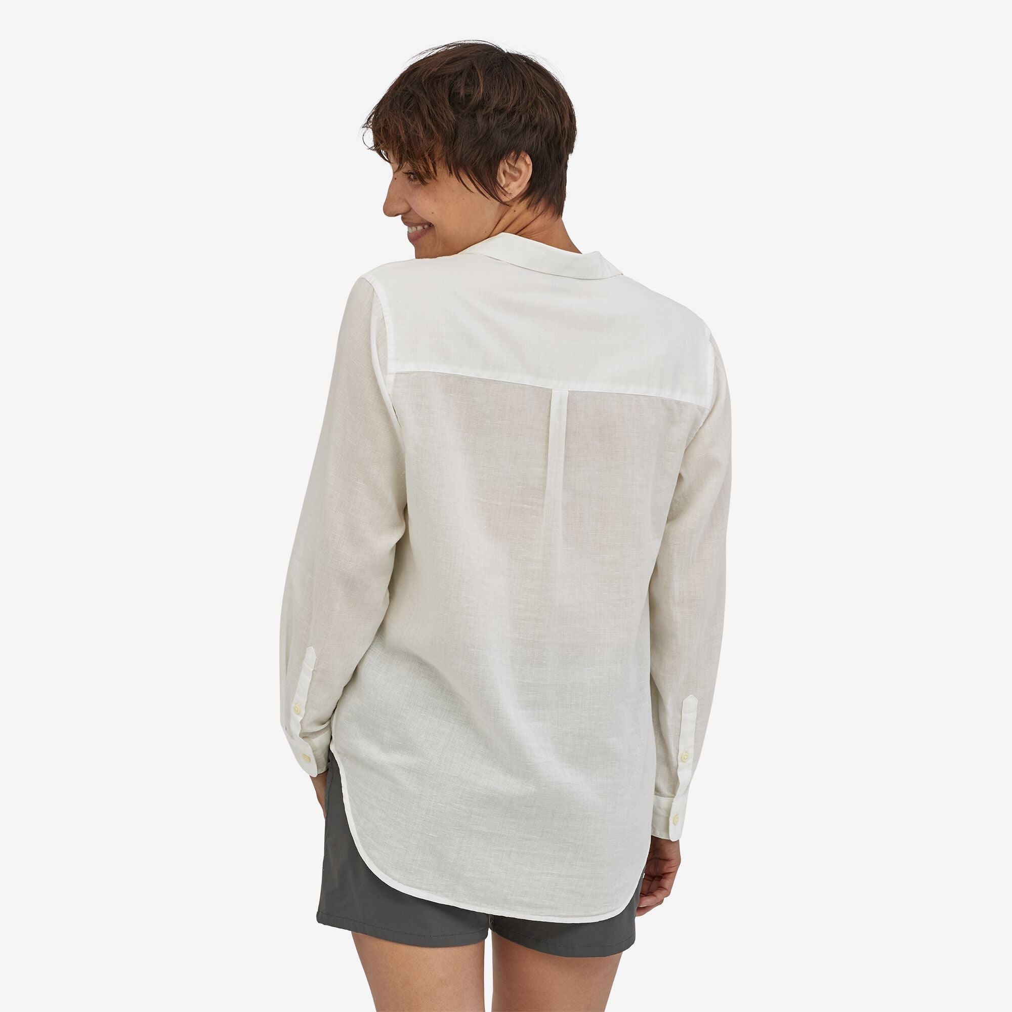Women's Lightweight A/C® Button-Down Shirt - Breathable & Comfortable for Work, Travel & Casual Wear
