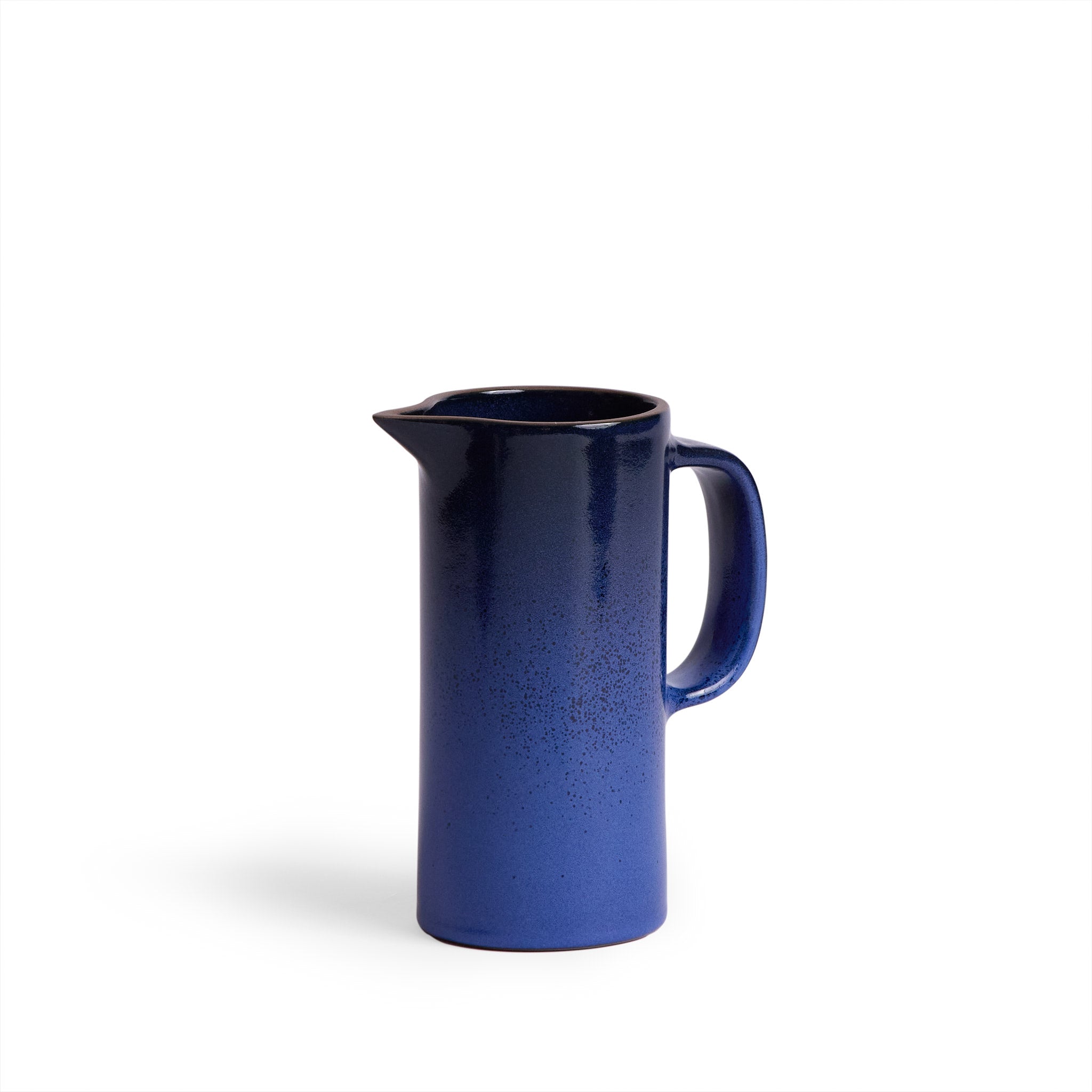 Moonstone & Midnight Small Pitcher - Elegant Glass Pitcher for Water, Juice, or Cocktails - Perfect for Home, Kitchen, or Party Serving