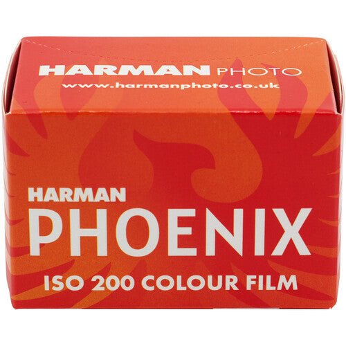 Harman Phoenix 200 C41 Color Film (35mm Roll, 36 Exposures) - Perfect for Street Photography, Travel & Creative Projects