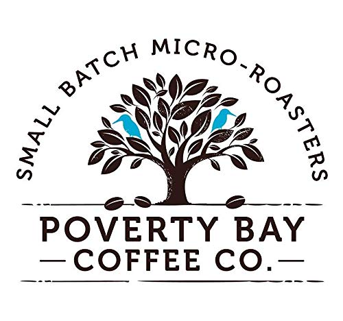 Premium Medium Dark Roast Whole Bean Coffee - Great Bend Blend by Poverty Bay Coffee Co. - 5lb Bulk Bag for Home Brewing, Office Use & Cafes - Rich, Smooth Flavor for Espresso, Drip & French Press