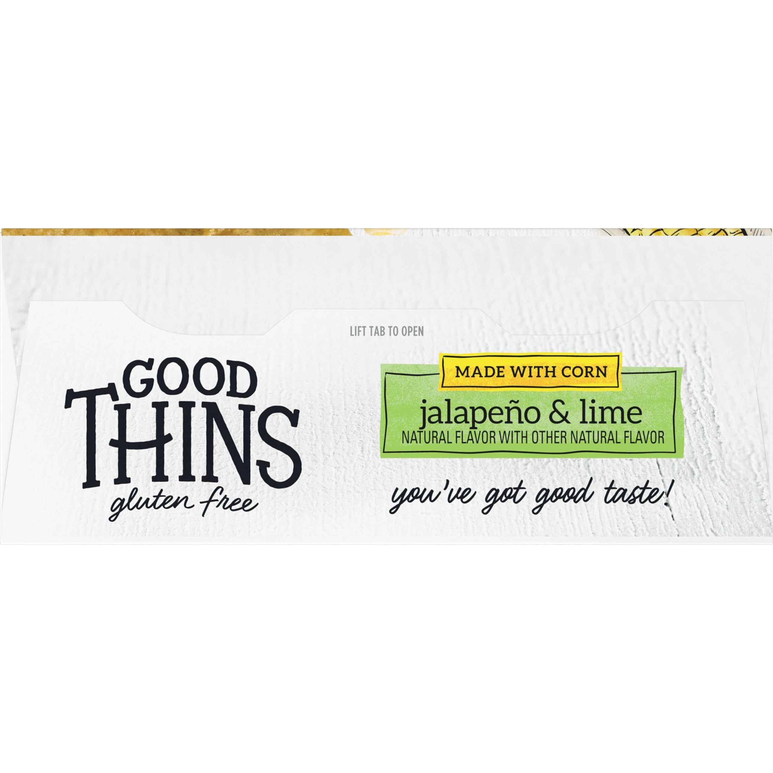 Gluten Free Jalapeño & Lime Corn & Rice Snacks - Bulk Pack of 6 (3.5 oz Boxes) | Healthy Crackers for Parties, School Lunches & On-the-Go Snacking