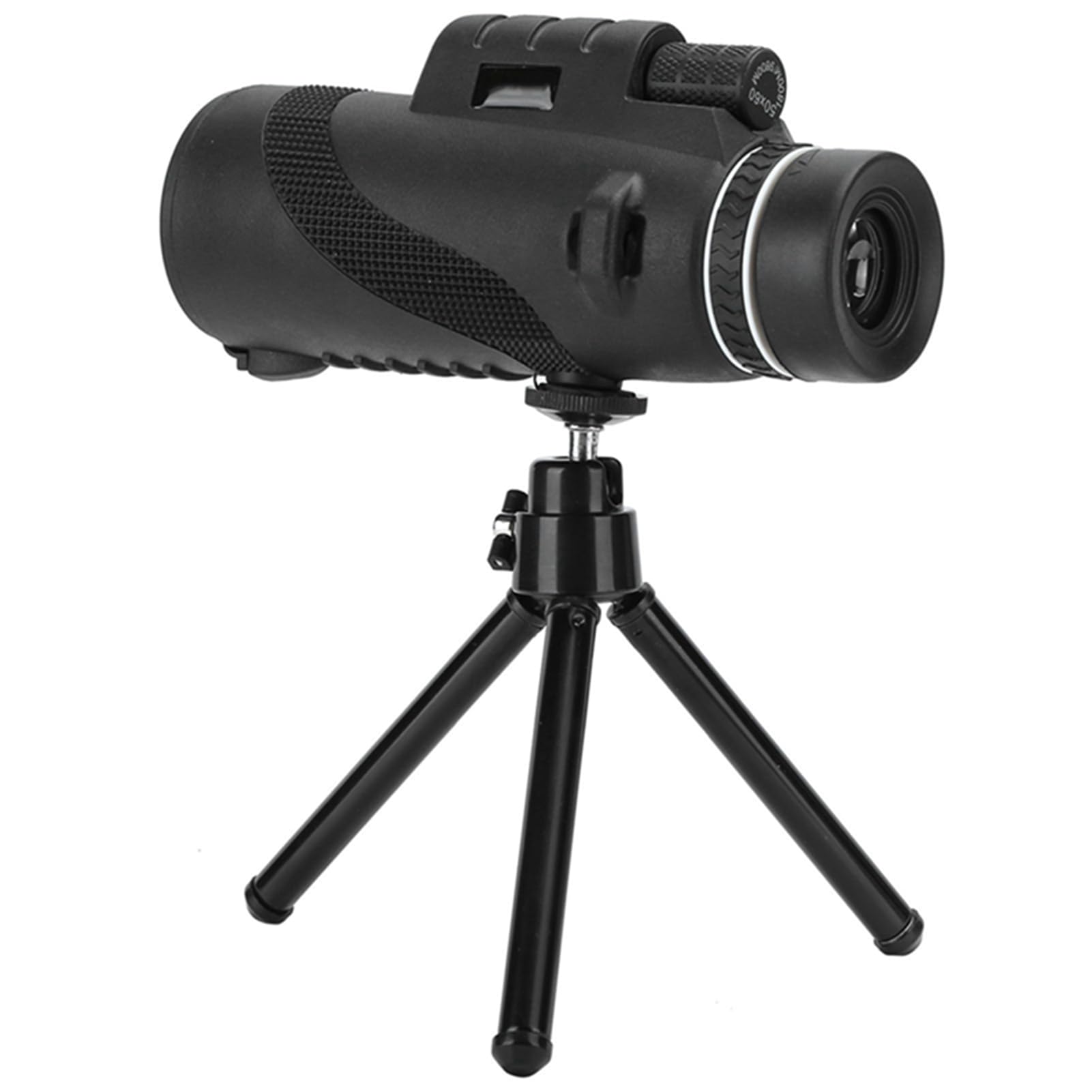 50x60 HD Waterproof Monocular Telescope with Universal Phone Holder & Tripod - Perfect for Camping, Hunting, Bird Watching & Outdoor Adventures