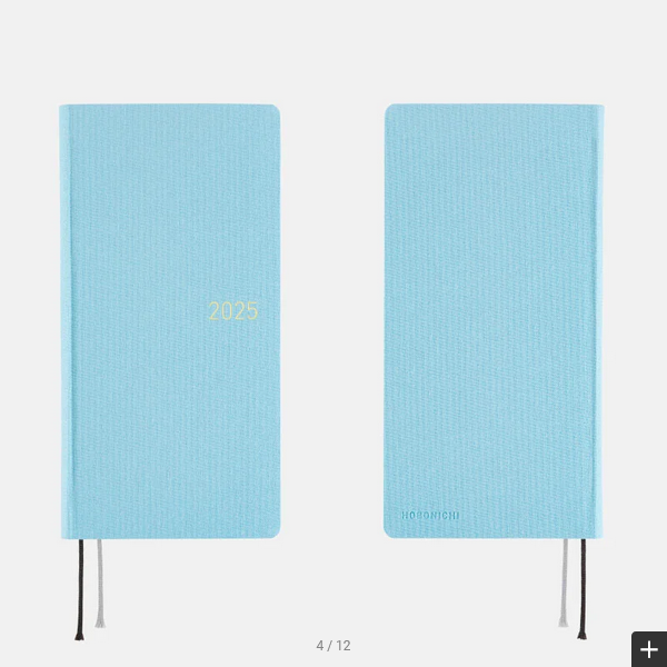 Hobonichi Weeks MEGA 2025 Planner - Lemon Water Hardcover, Weekly Horizontal Layout, English Edition (January Start, Monday Start) - Perfect for Journaling, Scheduling & Productivity Tracking