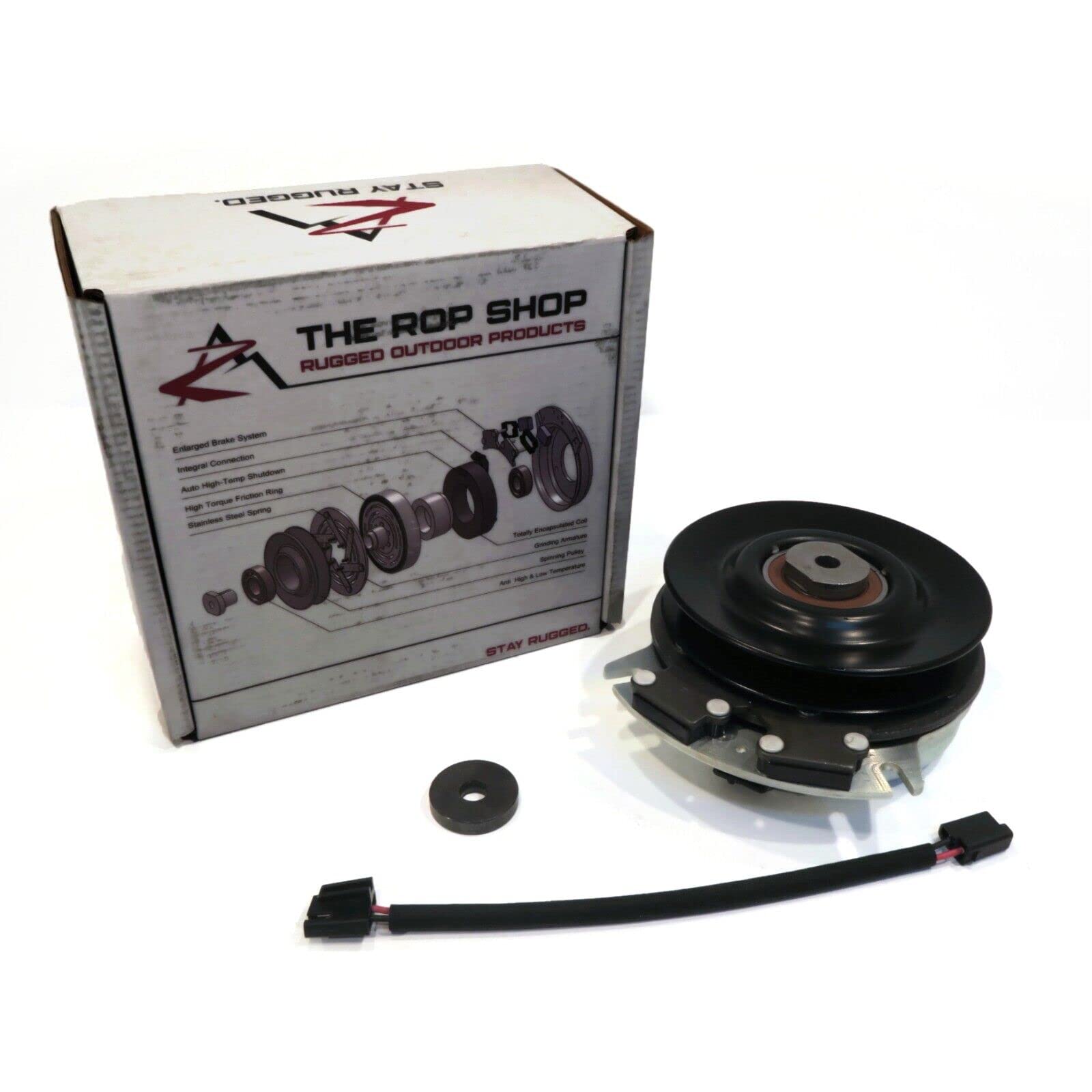Electric PTO Clutch for Electrolux & Murray - Compatible with Models 690461, 690461MA, 7601023, 7601023MA - Durable Replacement Part for Lawn Mower & Tractor Maintenance