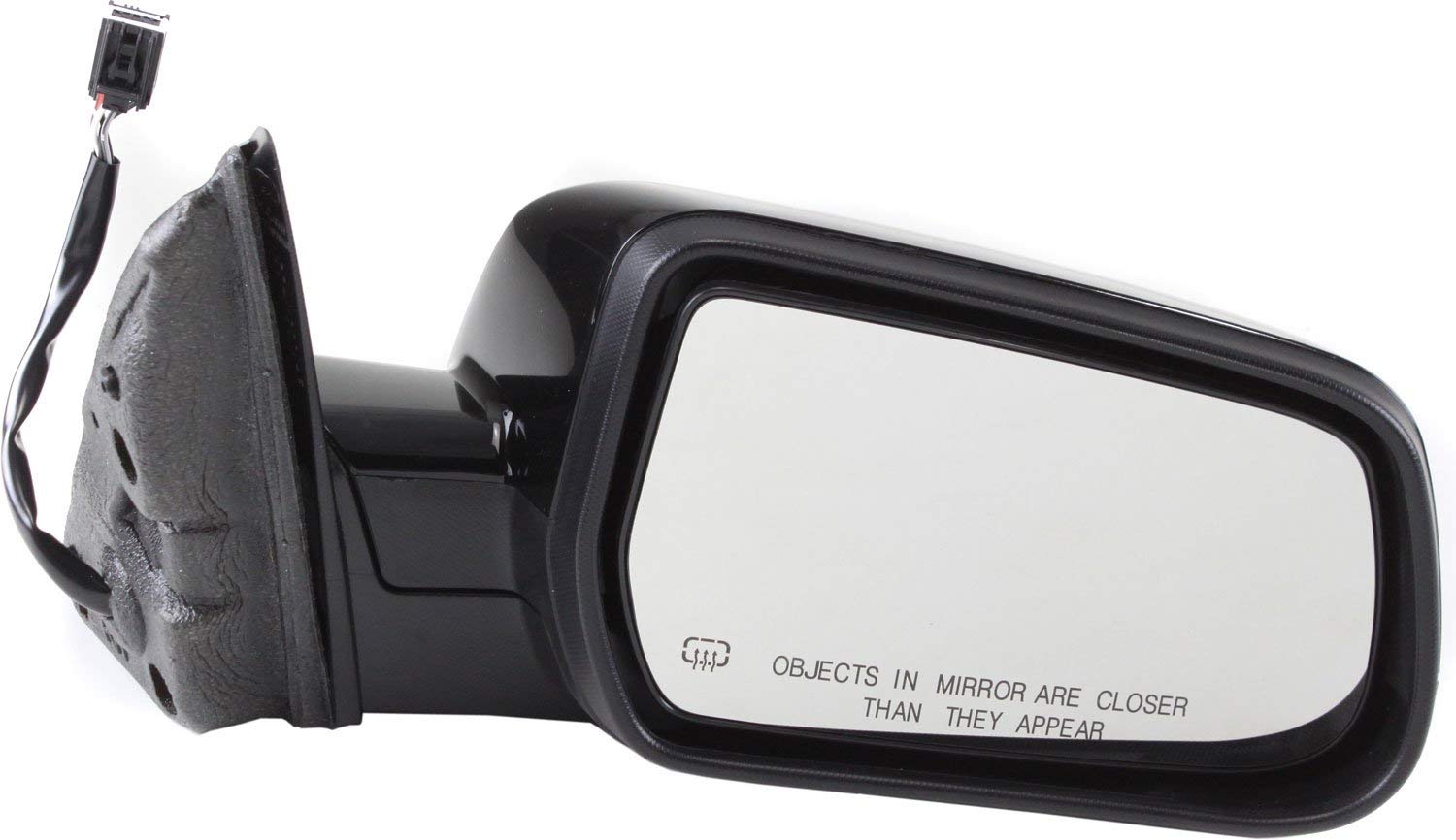 Power Heated Side Mirrors for 2010-2017 Chevrolet Equinox & GMC Terrain - Driver & Passenger Side, OEM Replacement (Fits 10-12 Models Without Blind Spot Monitor, Compatible with 13-17 Models) - Defrost Function for Winter Driving & Enhanced Visibility