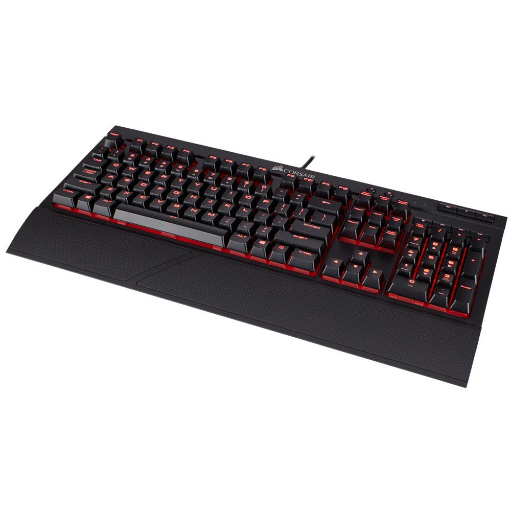 Corsair K68 RGB Mechanical Gaming Keyboard with Cherry MX Red Switches - Perfect for PC Gaming, Typing, and Office Work