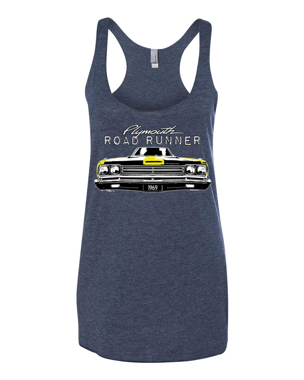 Vintage 1974 Hot Rod Racing Cars & Trucks Tri-Blend Racerback Tank Top for Men & Women - Perfect for Car Shows, Racing Events & Summer Outfits