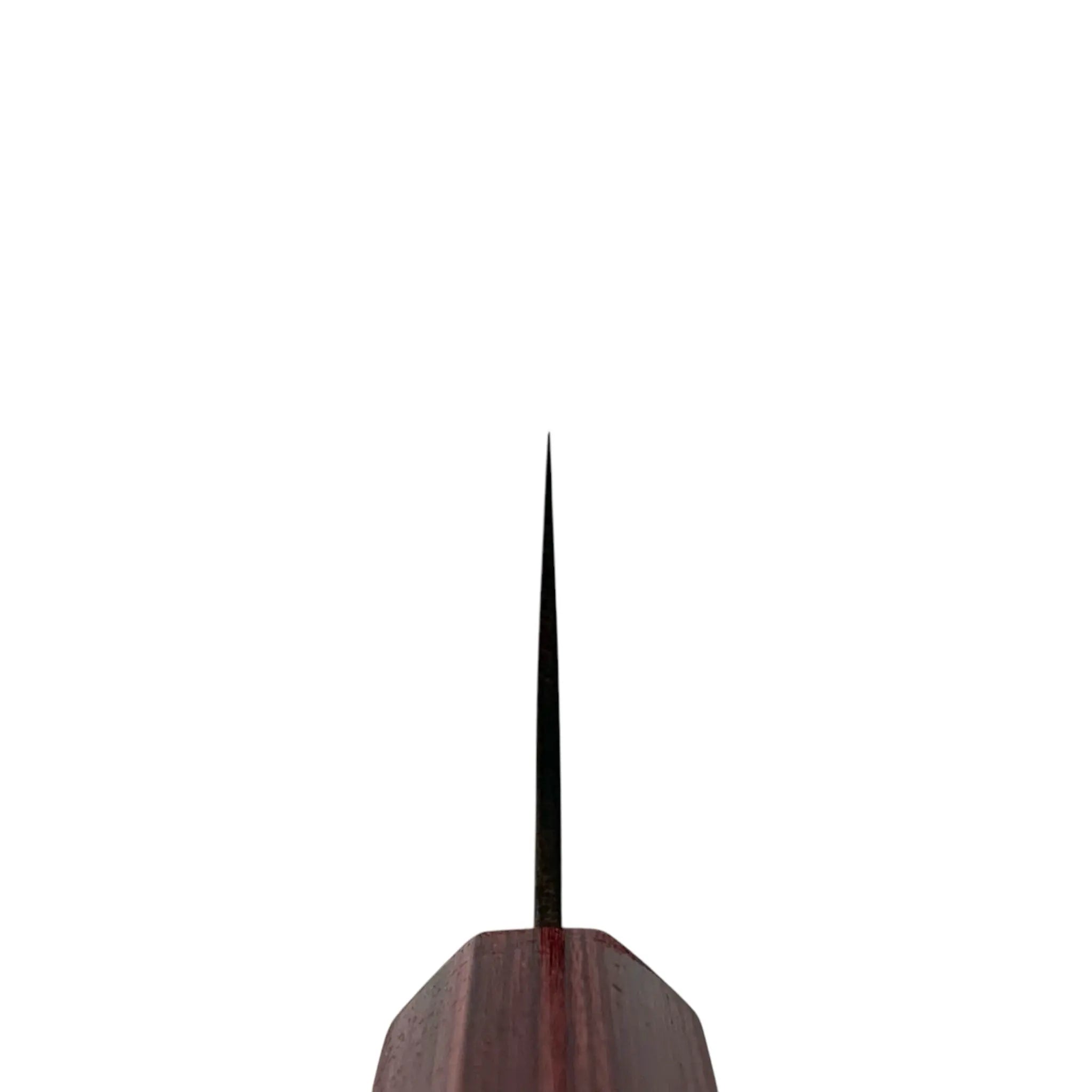Takeshi Saji VG-10W Nashiji Rainbow Bunka Knife - Japanese Damascus Steel Chef's Knife for Sushi, Vegetables & Meat Cutting - Perfect for Home Kitchen & Professional Use