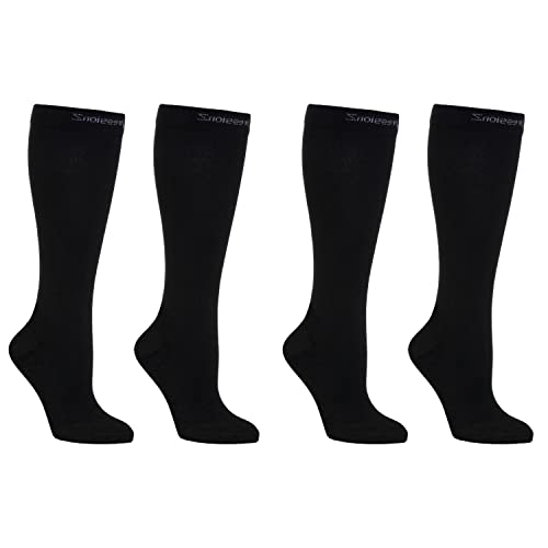 Black Wide Calf 2 Pack