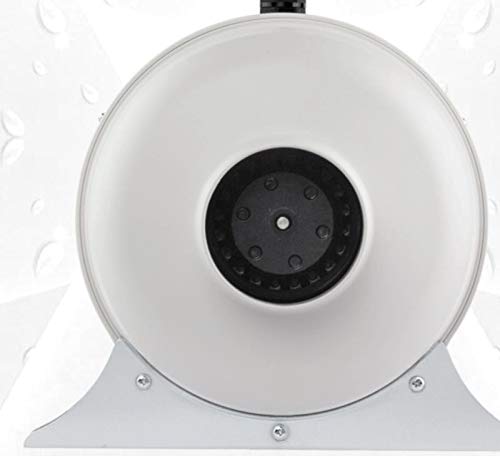 4 Inch Radon Fan Kit - DIY Radon Mitigation System for Basement & Crawl Space - Reduce Radon Gas Levels for Home Safety & Air Quality Improvement
