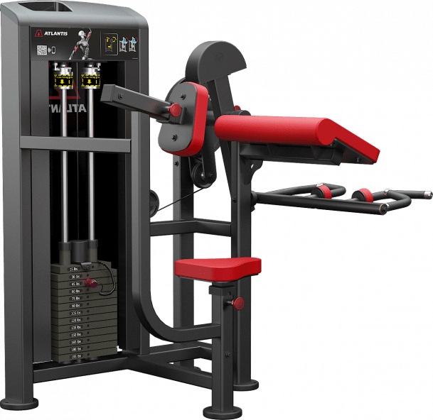 ATLANTIS Biceps and Triceps Combo Machine - Professional Arm Workout Equipment for Home & Gym Strength Training
