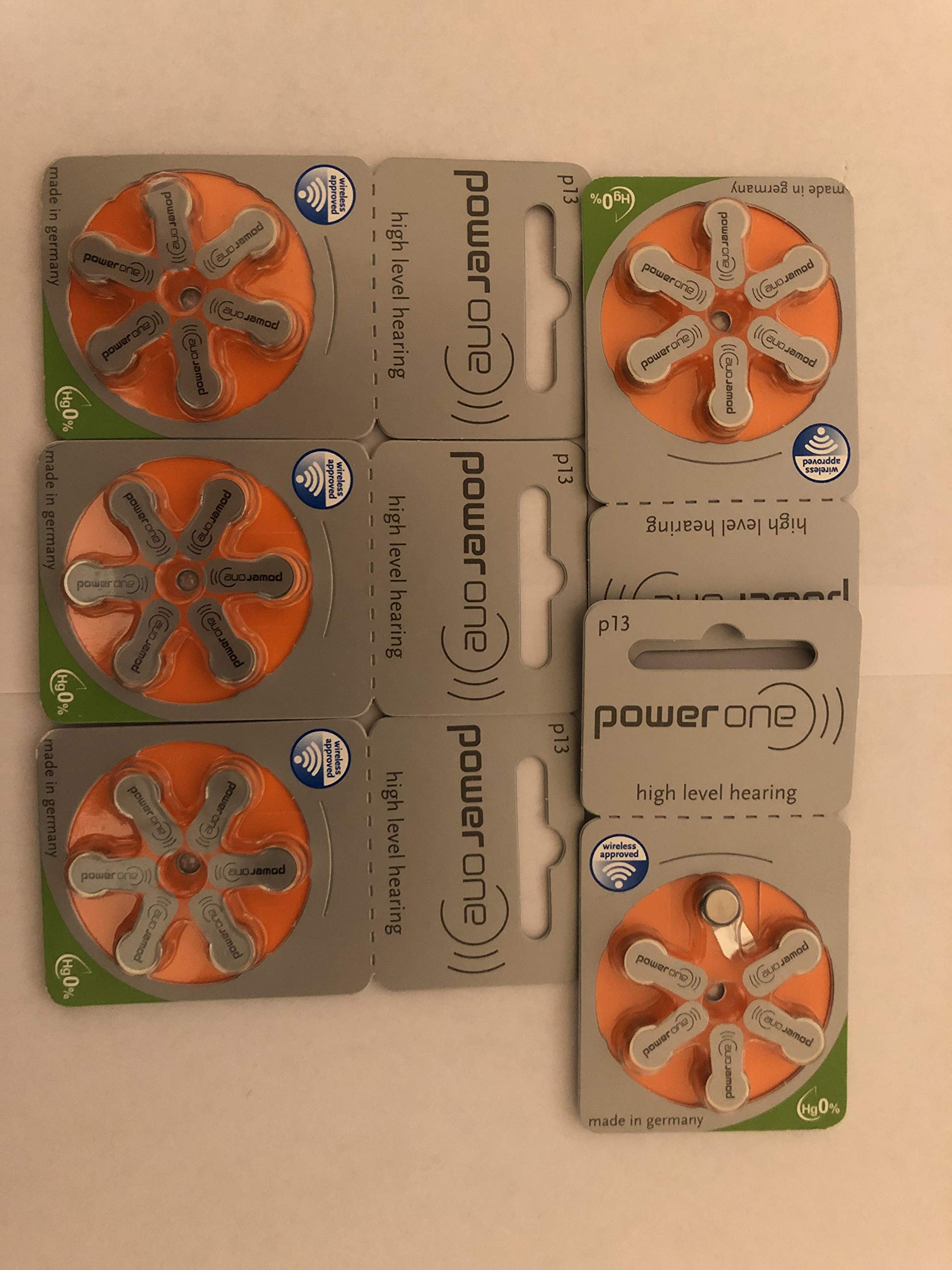 Premium Size 13 Hearing Aid Batteries (120 Count, 5 Packs) - Long-Lasting Zinc-Air Power for Clear Hearing - Perfect for Travel, Daily Use & Emergency Backup