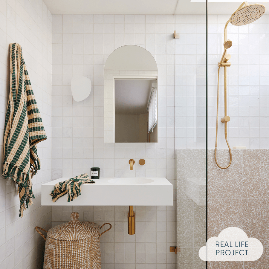 Umina White Gloss Small Square Ceramic Tile - Perfect for Kitchen Backsplash, Bathroom Walls & DIY Home Decor Projects