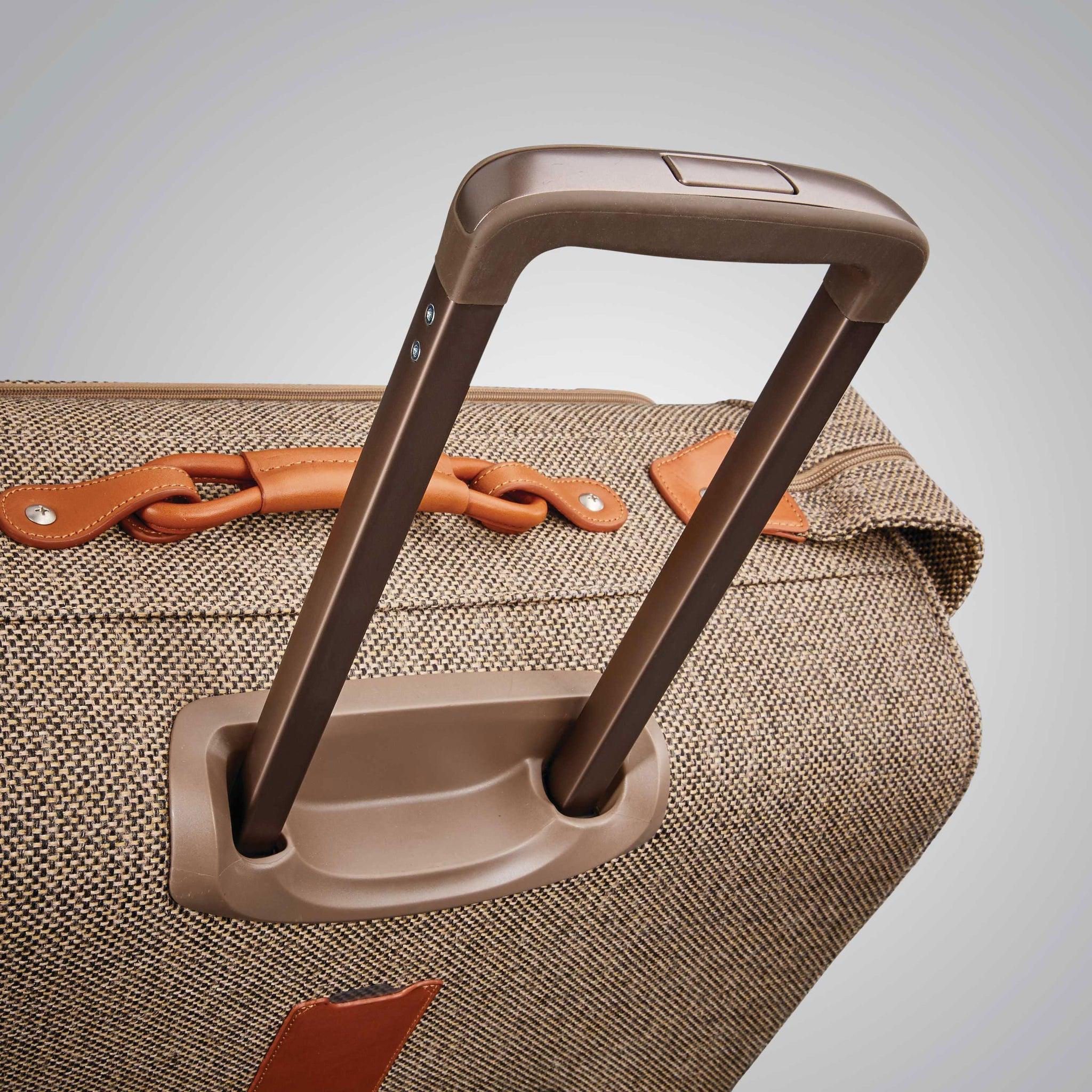 Hartmann Tweed Legend Voyager Spinner Garment Bag - Premium Expandable Carry-On Luggage for Business Travel & Formal Events