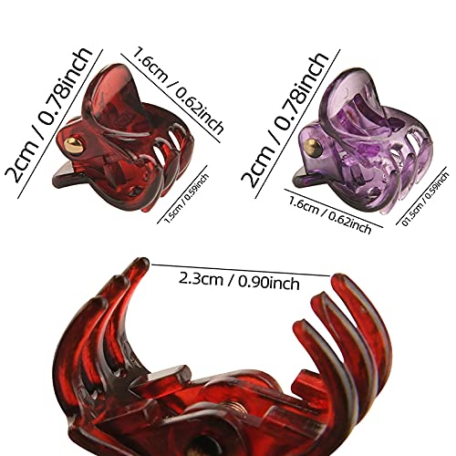 Licogel 18PCS Kids Hair Claw Clips - Cute Cartoon Barrettes for Girls with Thick & Curly Hair | Non-Slip Mini Hair Clips for School, Party & Daily Use