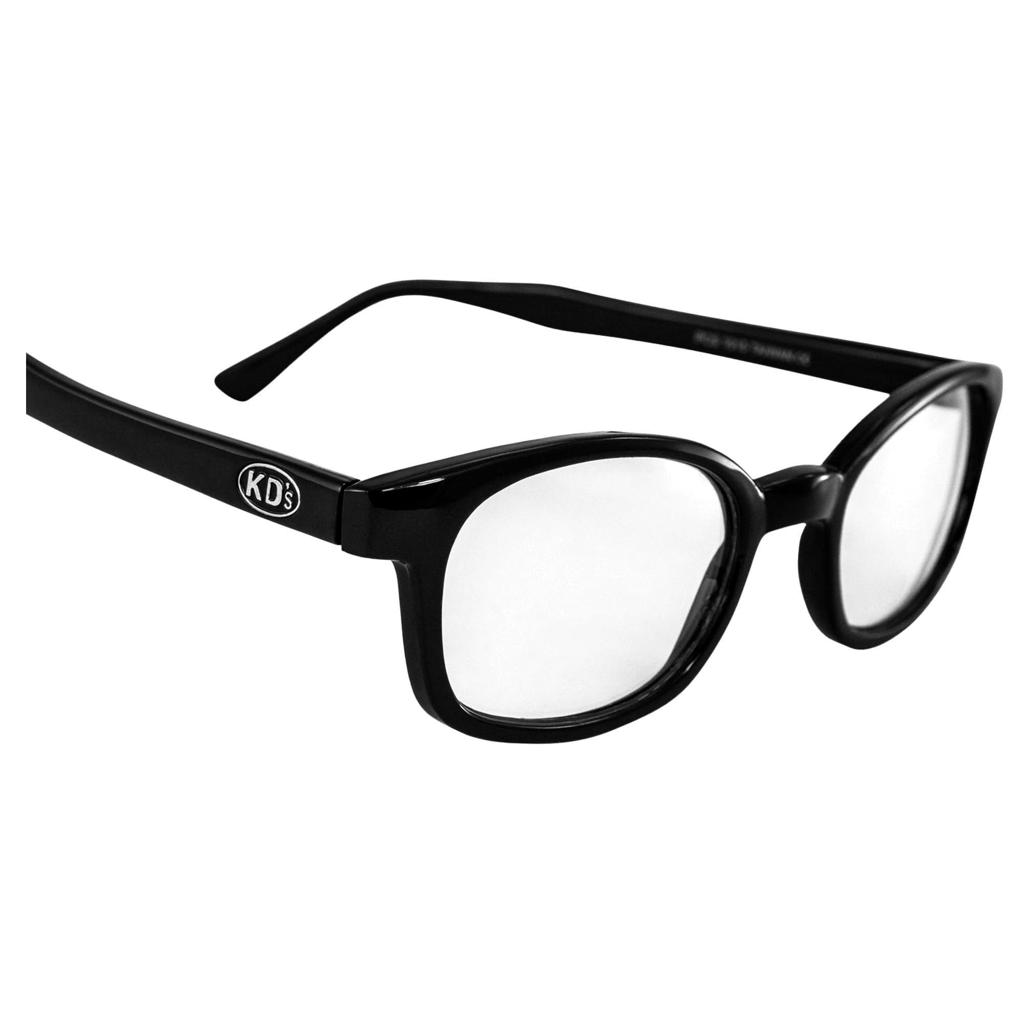 2 Pairs Pacific Coast X-KD Biker Sunglasses - Black Frame with Clear & Smoke Lenses for Day & Night UV Protection - Perfect for Cycling, Motorcycling & Outdoor Sports