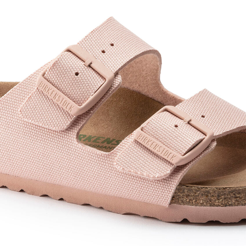 Birkenstock Arizona Vegan Sandals for Women - Light Pink | Comfortable & Stylish Footwear for Casual Outings, Beach Trips, and Everyday Wear