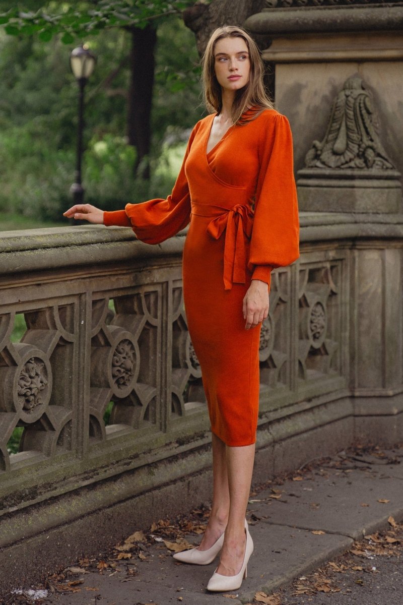 Adorable Ideal Sweater Midi Dress - Cozy & Stylish Women's Knit Dress for Fall & Winter | Perfect for Casual Outings, Office Wear & Holiday Parties