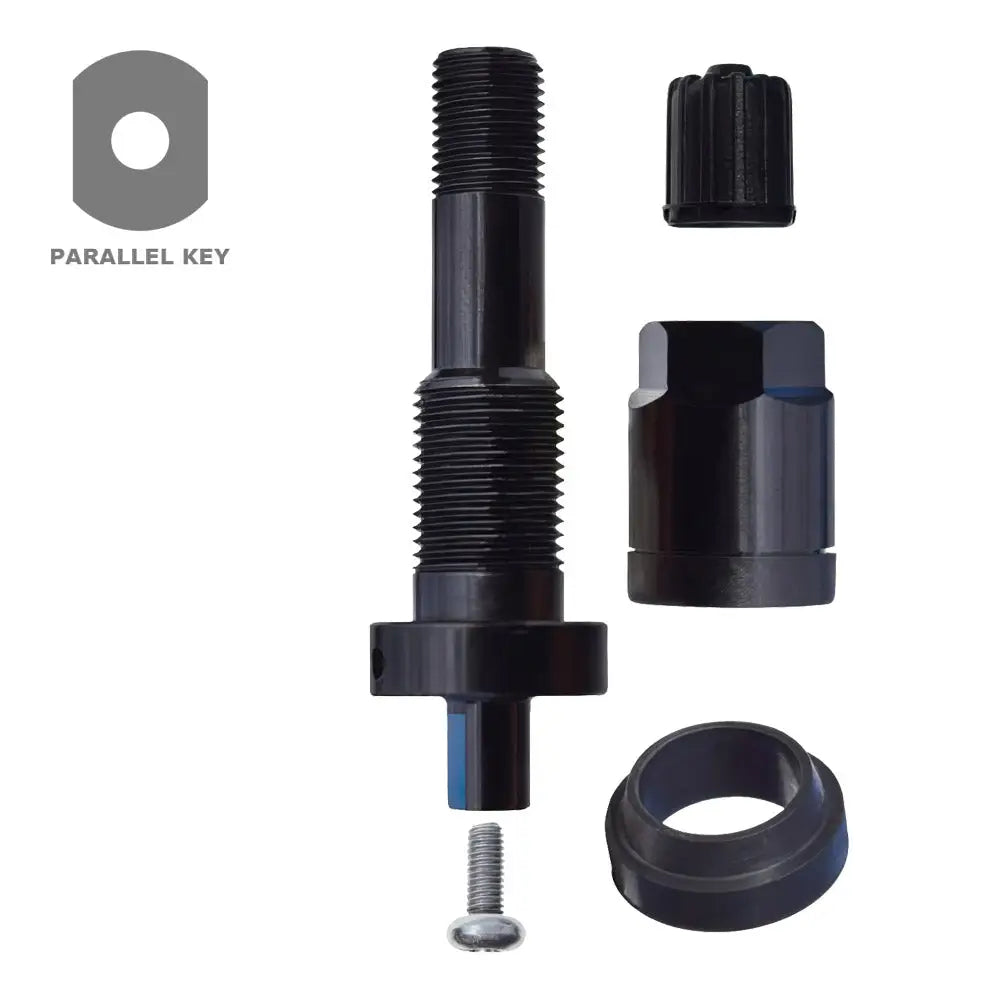 Bartec B 9255 Black Aluminum Valve Stem for RITE Sensor - Heavy Duty TPMS Replacement Part for Trucks & Trailers - Perfect for Off-Road, Fleet Maintenance & Tire Pressure Monitoring Systems