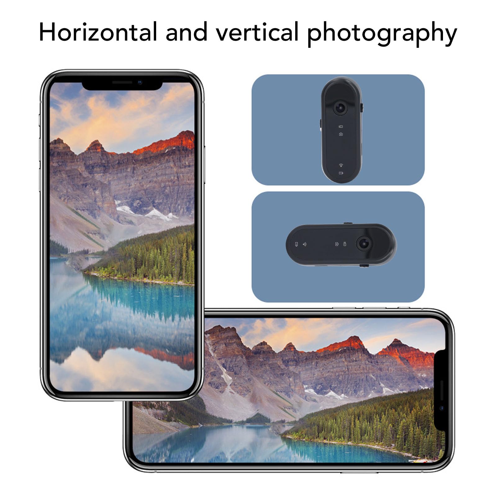 4K WiFi Action Camera - 1080P HD Waterproof Sports Camera with Wearable Mount - First Person POV Camera for Cycling, Motorcycle, Vlogging & Adventure - Perfect for Travel, Car Dash Cam & Outdoor Activities