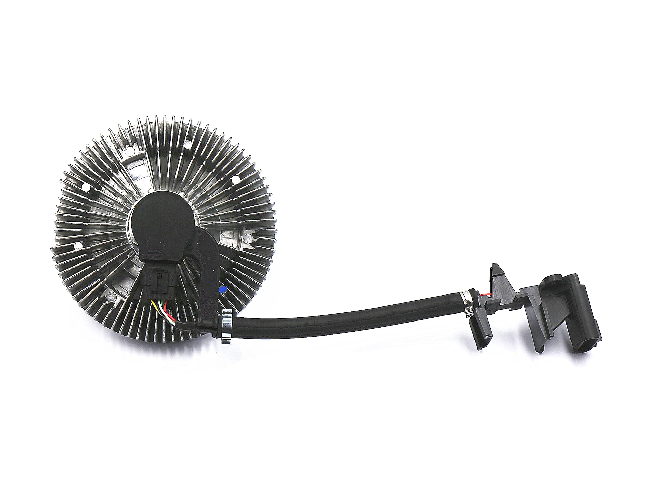 3200 Severe Duty Electric Fan Clutch for GM 4.2L/5.3L/6.0L Engines - Compatible with 2002-2007 Trailblazer (EXT), Envoy (XL/XUV), 2003-2004 SSR, 2004-2007 Rainier, 2002-2004 Bravada, 2005-2007 Saab 9-7X - Heavy-Duty Cooling Solution for Off-Road & Towing Applications