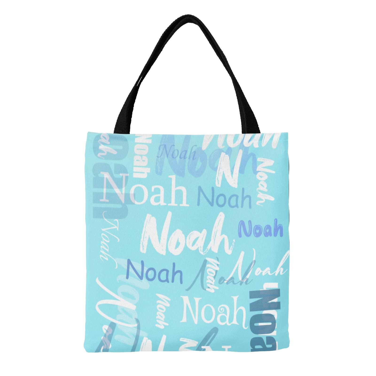 Custom Personalized Tote Bags for Women - Monogrammed Name Tote Bag Gift for Birthday, Christmas, Valentines Day - Perfect for Shopping, Beach, Work & Travel