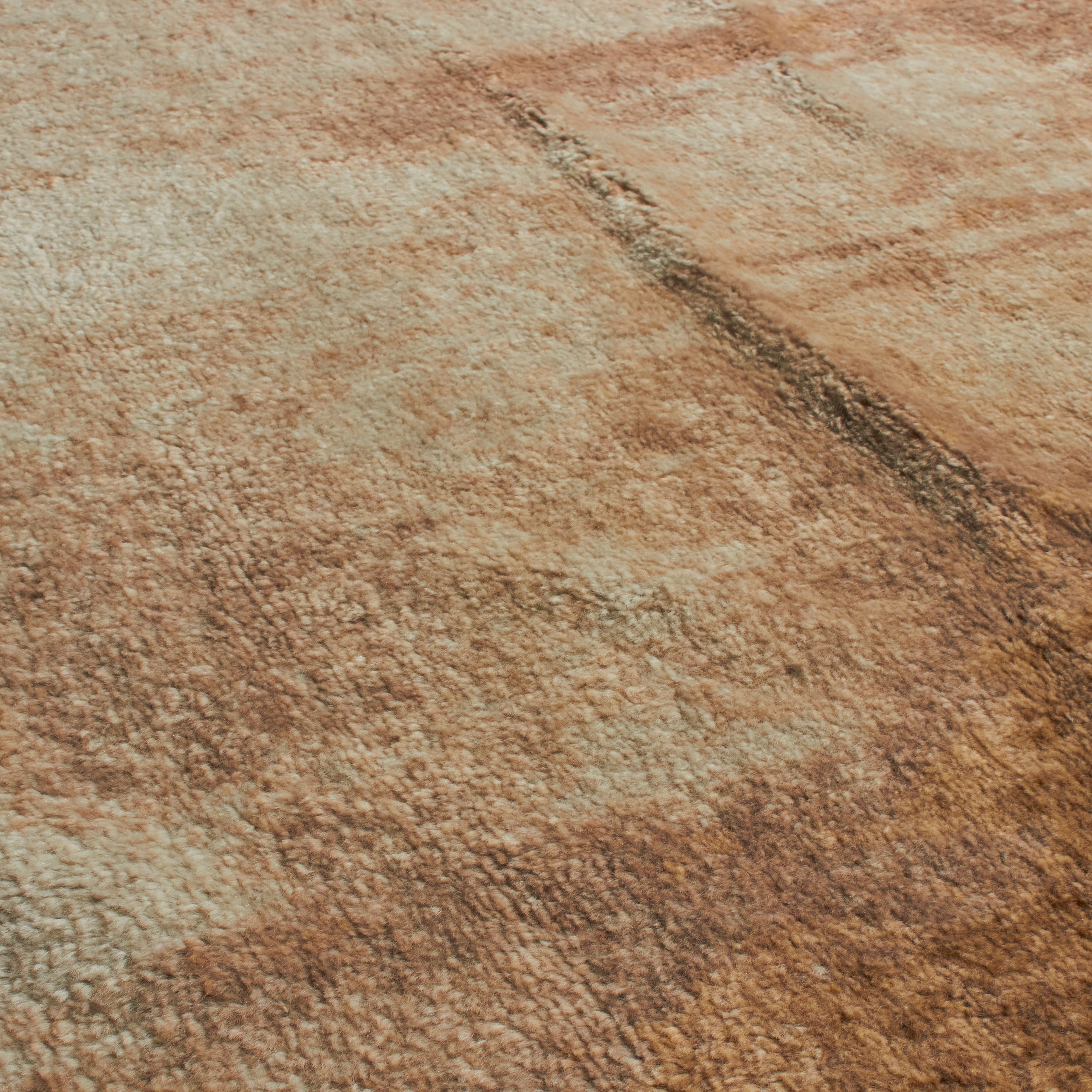 Premium Handmade Newage Gabbeh Camel Area Rug - Soft & Durable Wool Carpet for Living Room, Bedroom, or Office Decor