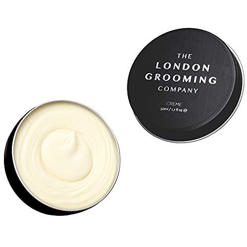 The London Grooming Company Hair Creme For Men - Medium Hold Styling Cream with Natural Finish, All-Day Control, Easy Wash Out - 1.7 Fl Oz (50ml) | Perfect for Work, Date Night & Everyday Styling