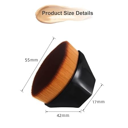 Foundation Brush - Smooth Blending for Liquid & Blush - Makeup for Women