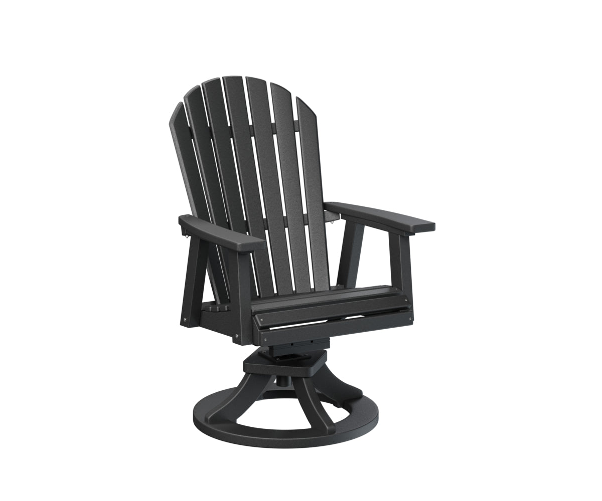Berlin Gardens Comfo Back Swivel Rocker Dining Chair - Ergonomic Outdoor Patio Furniture for Relaxing & Dining - Perfect for Backyard, Garden, Poolside & Deck Use