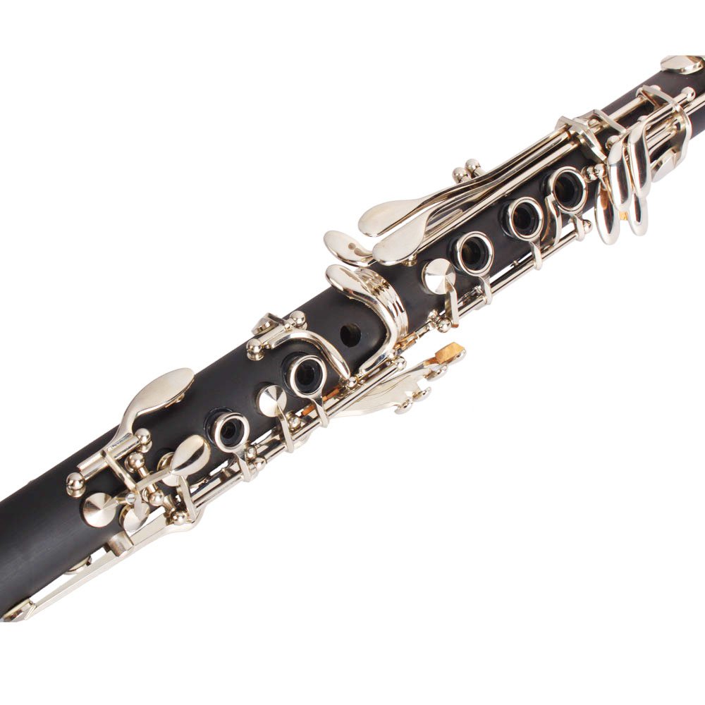 B Flat Clarinet for Beginners - Student Clarinet with Case, Cleaning Cloth, Screwdriver & Lubricant Set | Perfect for School Bands, Music Lessons & Home Practice