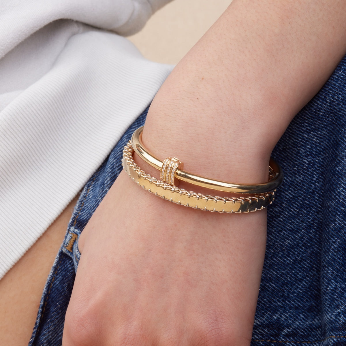 Handmade Stitched Bracelet for Women - Adjustable Beaded Friendship Bracelet - Perfect for Gifts, Boho Style & Everyday Wear