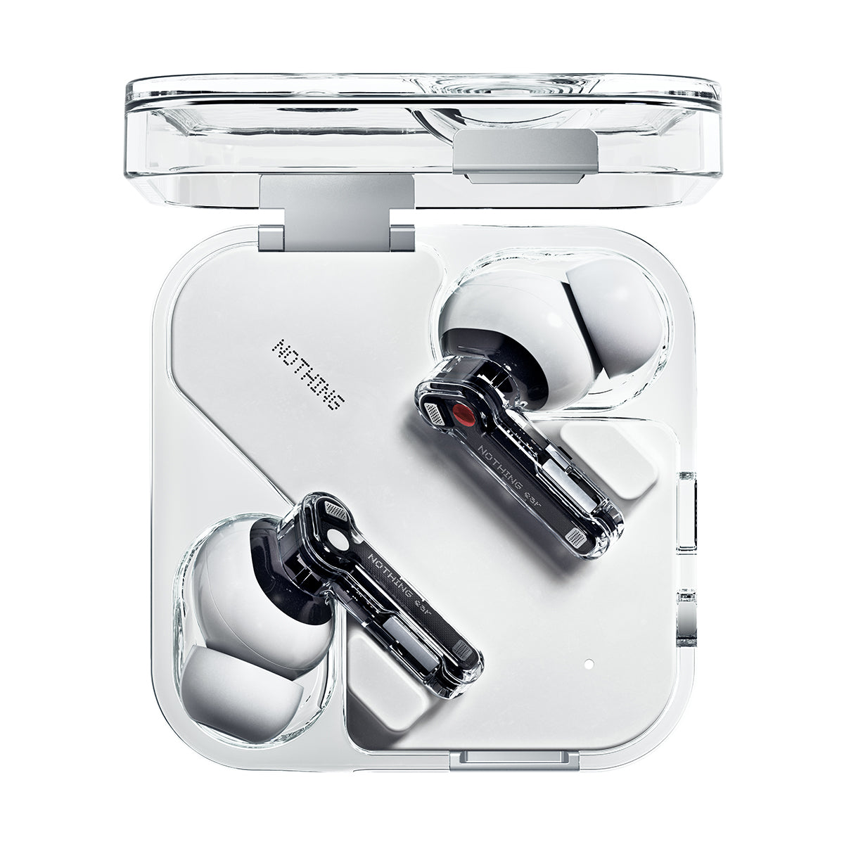 Nothing Ear (1) Wireless Earbuds - White (A10600062) | Active Noise Cancelling, Hi-Res Audio, Fast Charging - Perfect for Workouts, Commuting & Travel