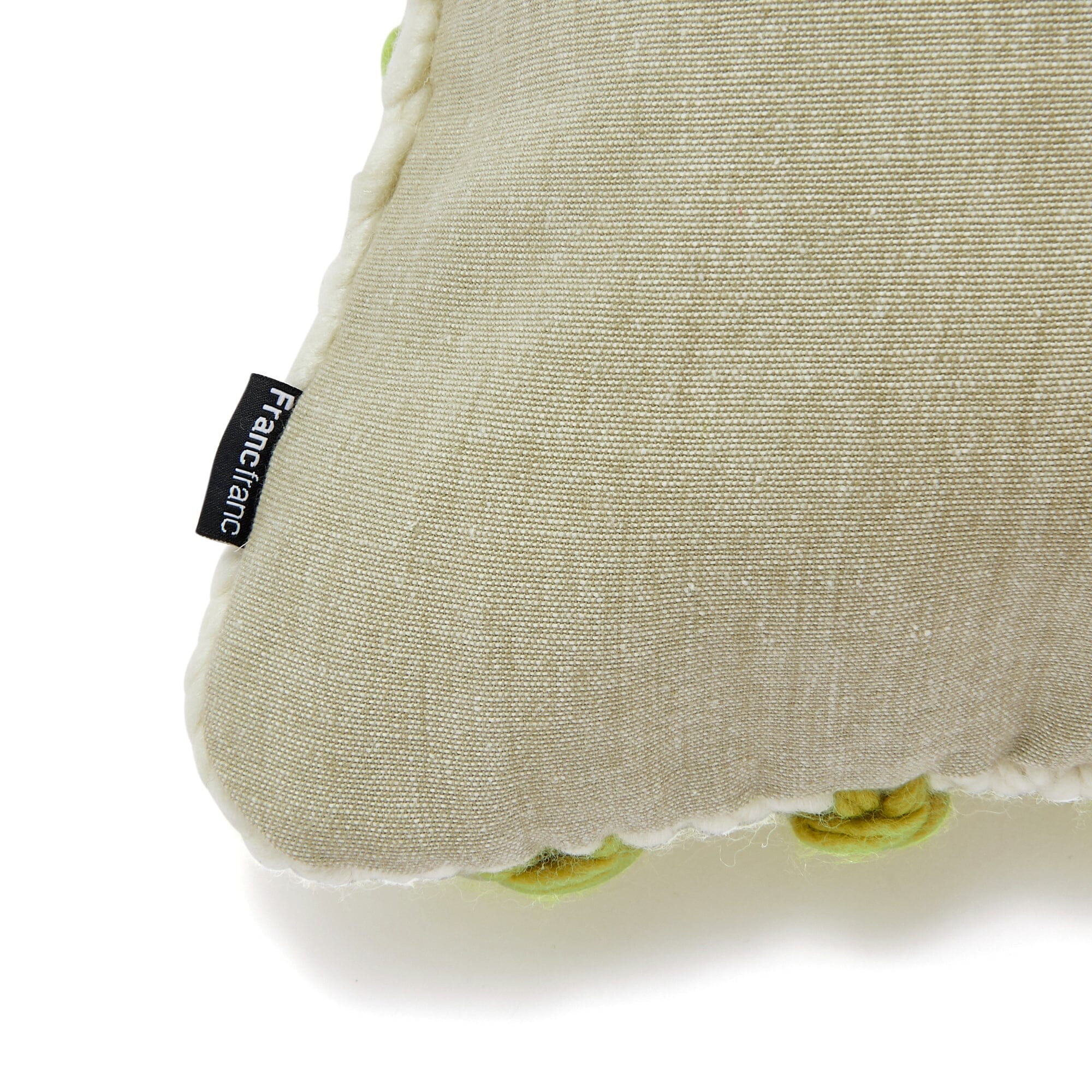 Soft Knit Knot Cushion Cover 18x18 Inches Light Green - Cozy Home Decor for Sofa, Bed & Living Room