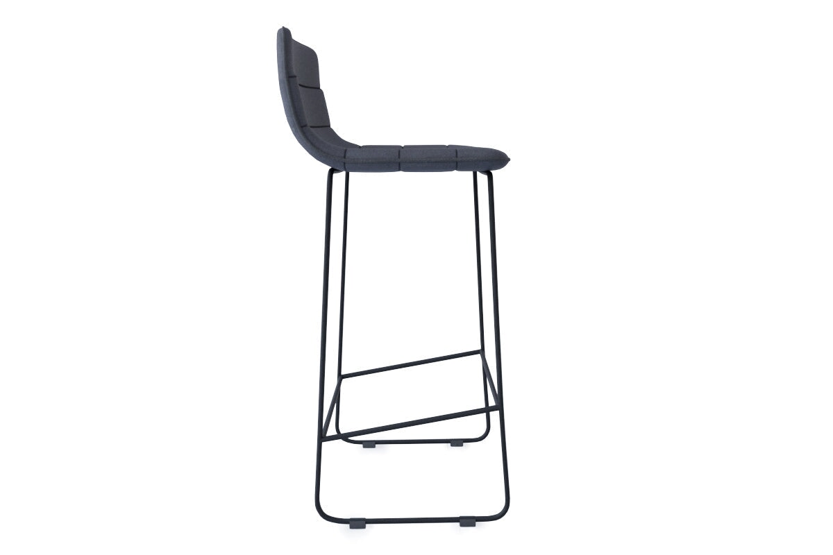 Lark Counter Stool with Sled Base - 28.7 Inch Bar Height Stool for Kitchen Island, Breakfast Bar & Home Decor - Modern Dining Stool with Comfortable Seat Height