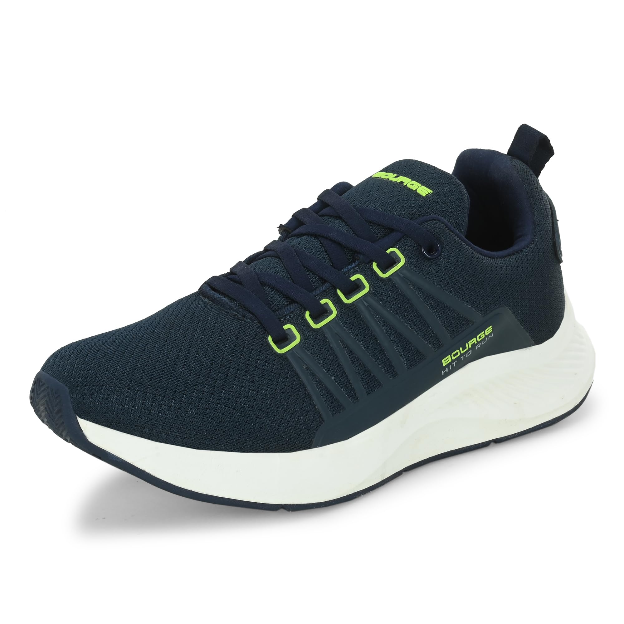 Bourge Men's Thur23 Running Shoes - Lightweight & Breathable for Jogging, Gym Workouts & Daily Wear