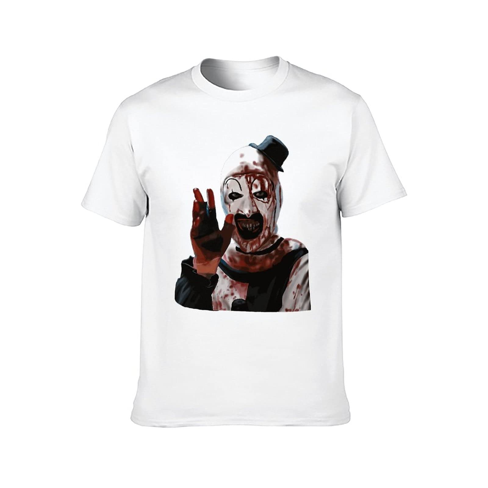 Horror Movie T-Shirt for Men - Scary Film Merch Cotton Tee - Perfect for Halloween, Cosplay & Horror Fan Gifts